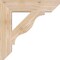 Ekena Millwork Funston Slat Smooth Bracket, Douglas Fir, 3 1/2"W x 18"D x 18"H BKT04X18X18FST06SDF - alternate 3